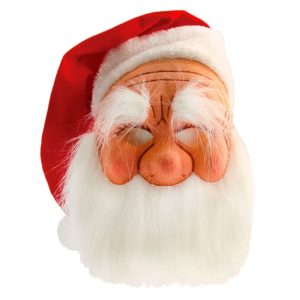 Tomtemask med Tomteluva och Skägg