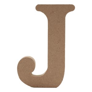 Träbokstäver - Bokstav J