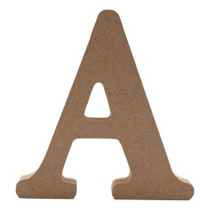 Träbokstäver - Bokstav A