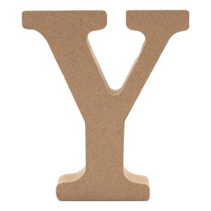 Träbokstäver - Bokstav Y