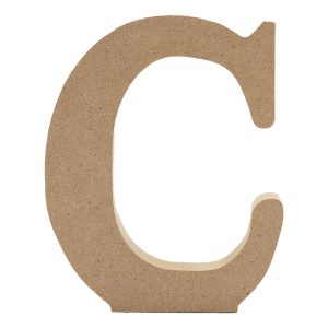 Träbokstäver - Bokstav C
