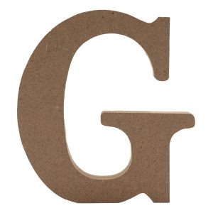 Träbokstäver - Bokstav G