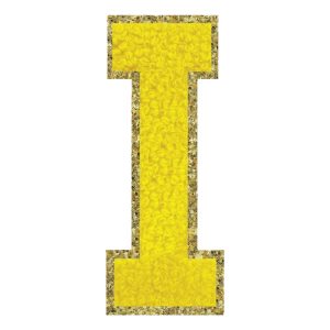 Tygmärke Bokstav Gul - Bokstav I