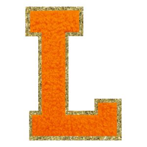 Tygmärke Bokstav Orange - Bokstav L