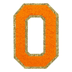 Tygmärke Bokstav Orange - Bokstav O