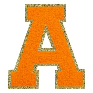 Tygmärke Bokstav Orange - Bokstav A