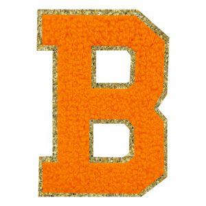 Tygmärke Bokstav Orange - Bokstav B