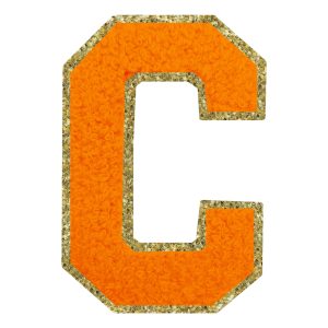 Tygmärke Bokstav Orange - Bokstav C