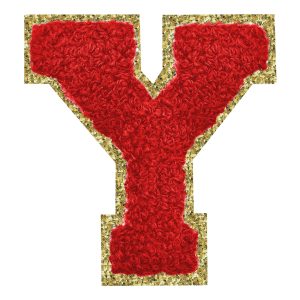 Tygmärke Bokstav Röd - Bokstav Y