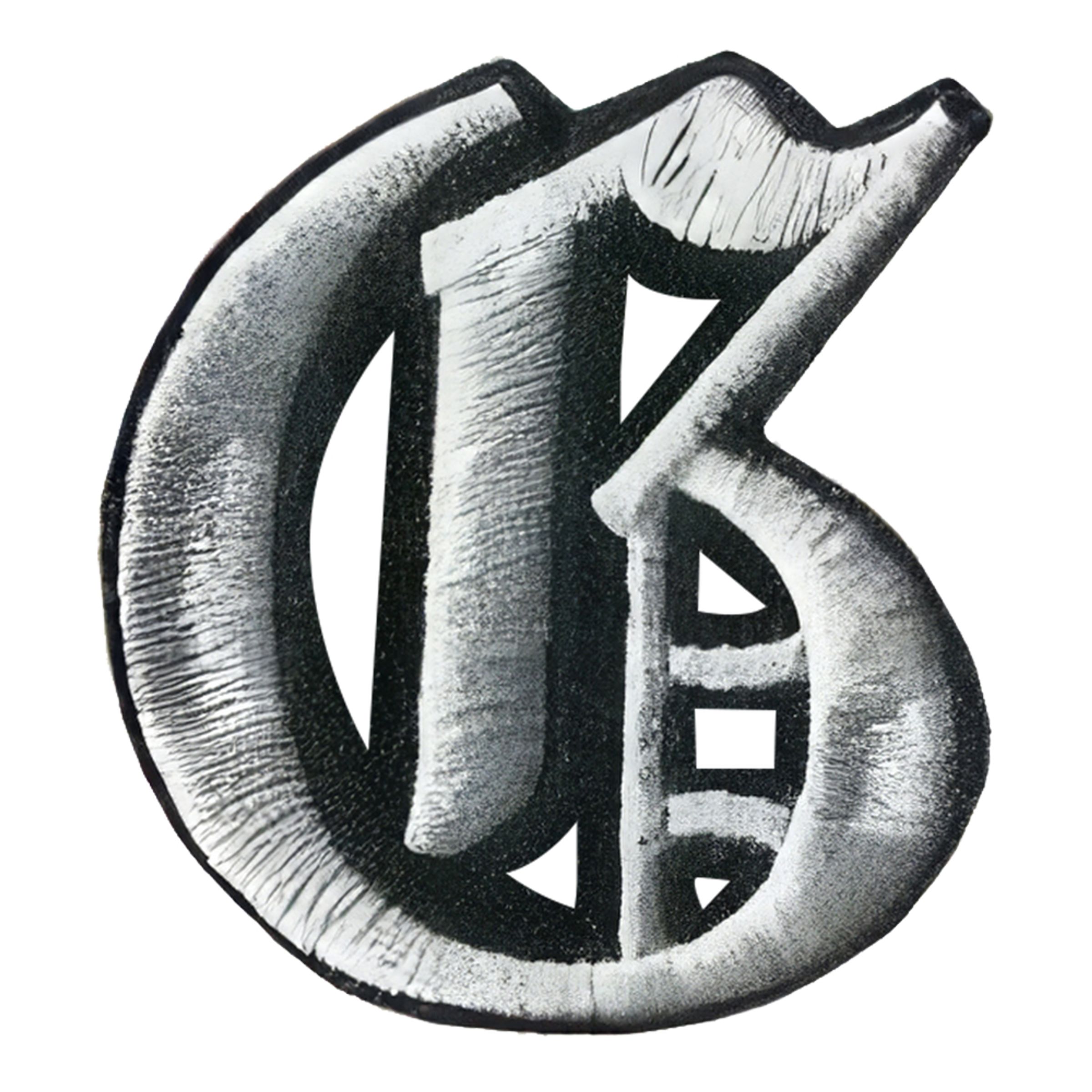 Tygmärke Bokstäver Old Style - Bokstav G