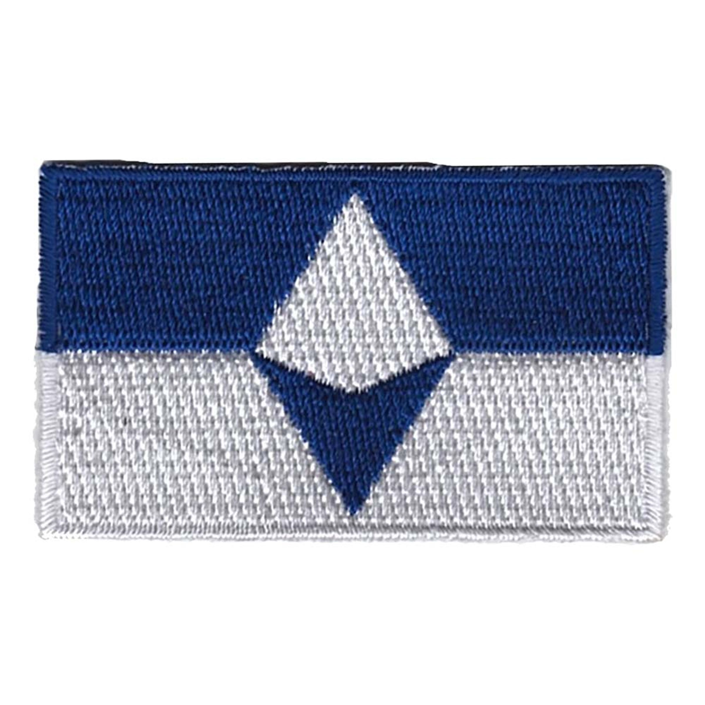 Tygmärke Flagga Antarktis