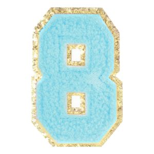 Tygmärke Siffra Turkos - Siffra 8