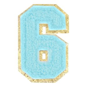 Tygmärke Siffra Turkos - Siffra 6