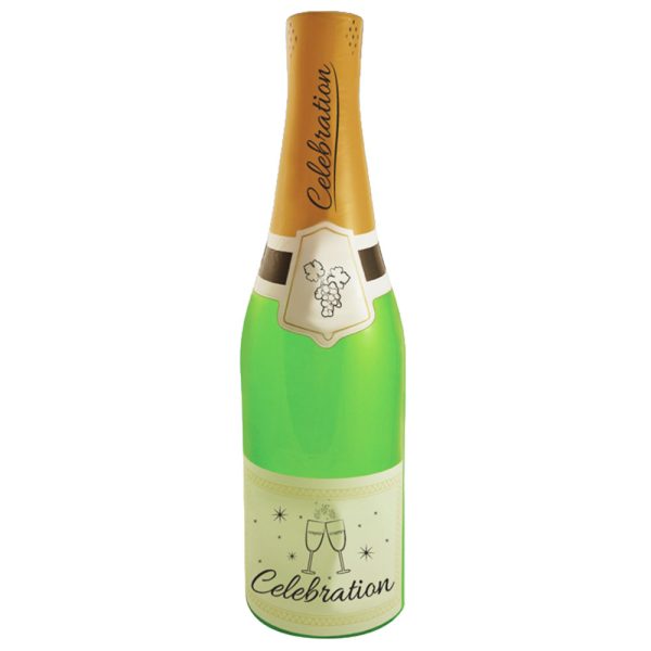 Uppblåsbar Champagneflaska 73cm