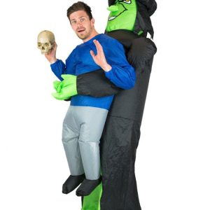 Uppblåsbar Häxa Maskeraddräkt