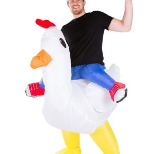 Uppblåsbar Kyckling Maskeraddräkt