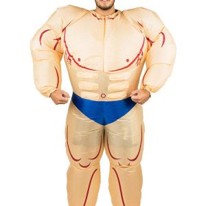 Uppblåsbar Manlig Bodybuilder Dräkt