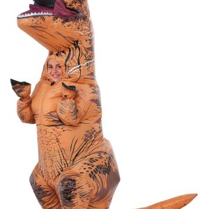 Uppblåsbar T-Rex Dräkt Barn