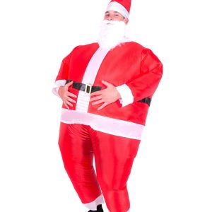 Uppblåsbar Tomte Maskeraddräkt