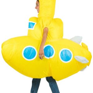 Uppblåsbar Ubåt Maskeraddräkt Barn