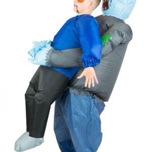 Uppblåsbar Zombie Maskeraddräkt Barn