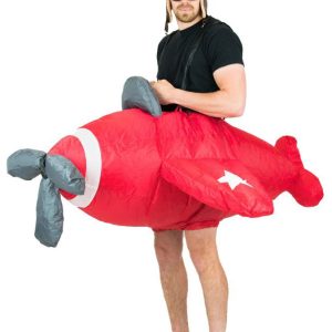 Uppblåsbart Flygplan Maskeraddräkt