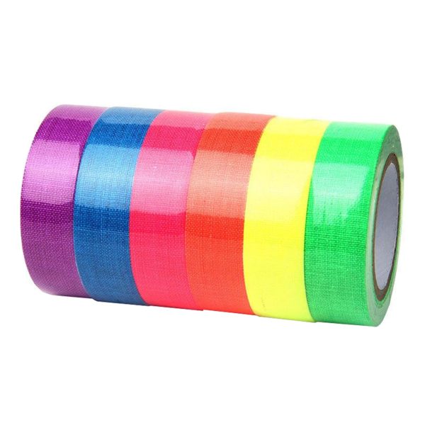UV Neon Tejp - 6-pack 1