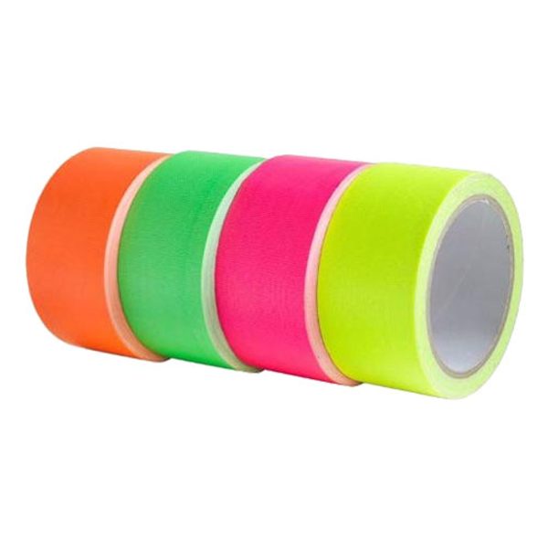 UV Neon Tejp - 4-pack 5x1000 cm