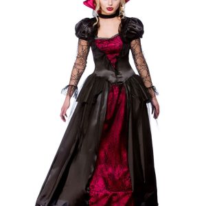 Vampyrklänning Drottning Maskeraddräkt