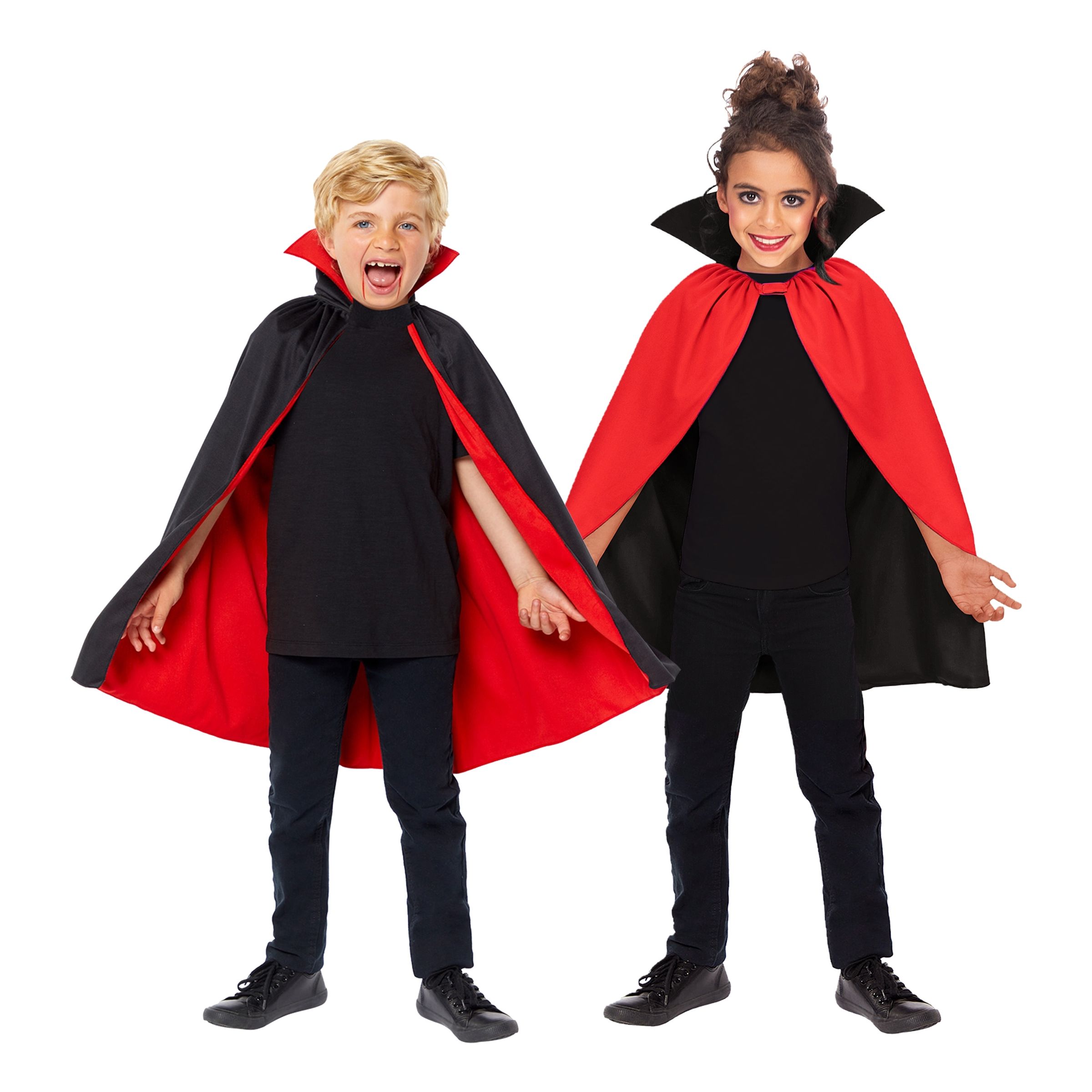 Vändbar Cape för Barn med Krage - One size