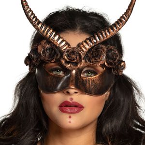 Venetiansk Mask med Horn