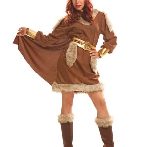 Viking Tjej Maskeraddräkt
