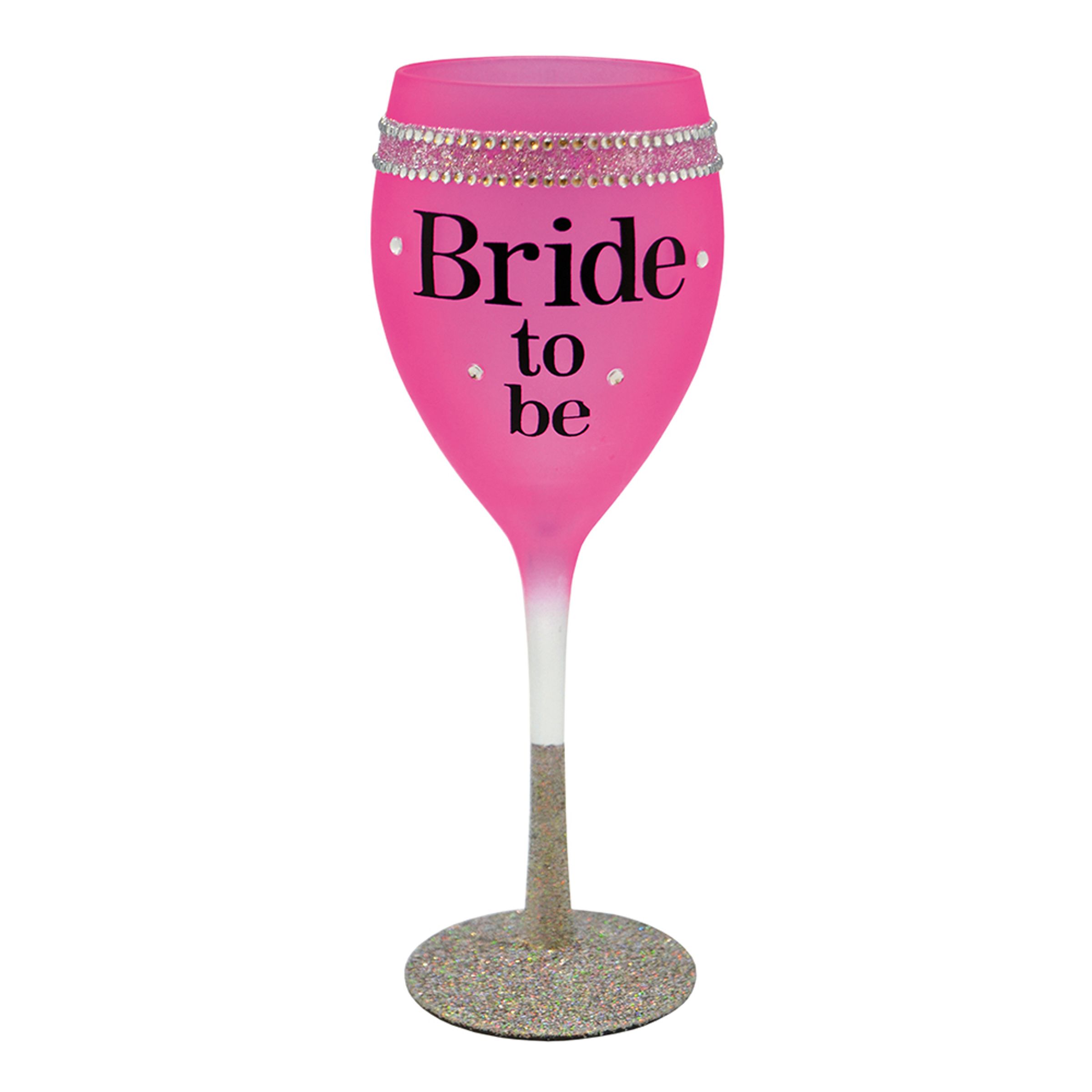 Vinglas Rosa Bride To Be