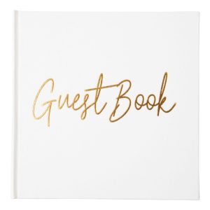 Gästbok Vit