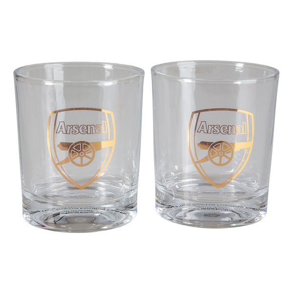 Whiskeyglas Arsenal - 2-pack