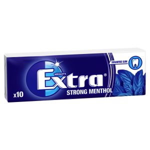Wrigley&apos;s Extra White Strong Menthol Tuggummi